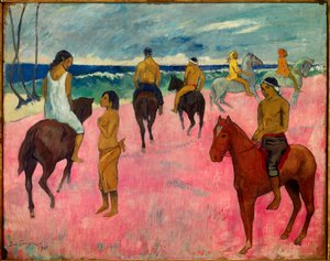 Riders on the Beach, 1902 tekijältä Paul Gauguin
