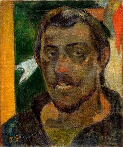 Omakuva, 1890-1894. tekijältä Paul Gauguin