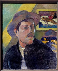 Omakuva. Paul Gauguinin maalaus (1848-1903) tekijältä Paul Gauguin