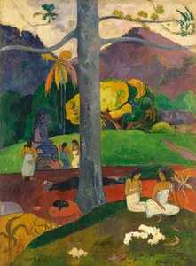 Tahitilainen:  Mata Mua vanhoina aikoina tekijältä Paul Gauguin