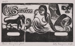 Tahitian-sarja: The Smile. tekijältä Paul Gauguin