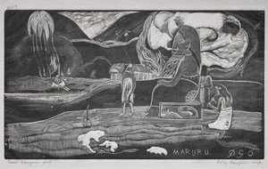 Tahitian-sarja: Jumalanpalvelus tekijältä Paul Gauguin