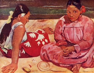 Tahitin naiset, 1936 tekijältä Paul Gauguin