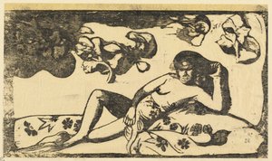 Kuninkaallisen veren rouva tekijältä Paul Gauguin