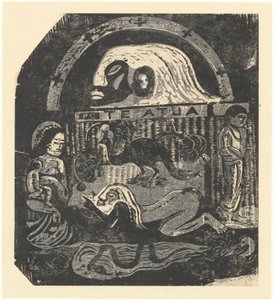 Te Atua (jumalat) pieni lautanen tekijältä Paul Gauguin