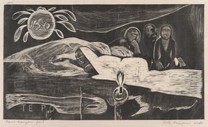 Te Po, 1893-huvi. tekijältä Paul Gauguin