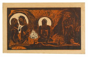 Te atua (Jumala), Noa Noa -sarjasta tekijältä Paul Gauguin
