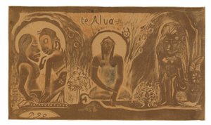 Te atua (Jumala), Noa Noa -sarjasta tekijältä Paul Gauguin