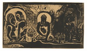 Te atua (Jumala), Noa Noa -sarjasta tekijältä Paul Gauguin