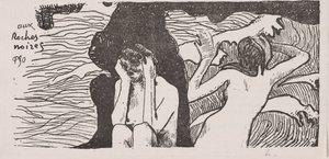 Mustat kalliot tekijältä Paul Gauguin