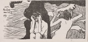Mustat kalliot. tekijältä Paul Gauguin