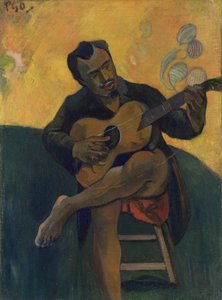 Kitaristi, 1894 tekijältä Paul Gauguin