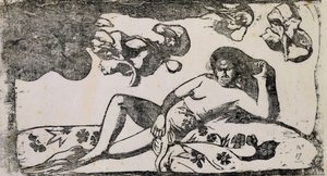 Kuninkaan vaimo tekijältä Paul Gauguin