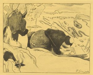 Pesumiehet tekijältä Paul Gauguin