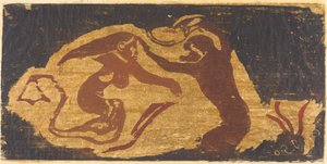 Merenneito ja apina tekijältä Paul Gauguin