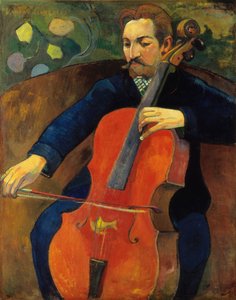 Der Violoncellist tekijältä Paul Gauguin