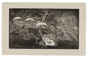 The Universe Is Being Created), Noa Noa Suite -levyltä. tekijältä Paul Gauguin