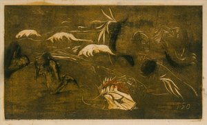 Universumi luodaan, 1893-94, 1893-94. tekijältä Paul Gauguin