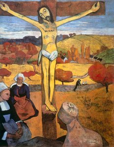 Keltainen Kristus tekijältä Paul Gauguin