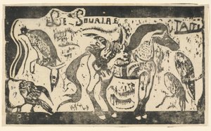 "Hymyn" otsikkosivu tekijältä Paul Gauguin