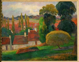 Une ferme en Bretagne tekijältä Paul Gauguin