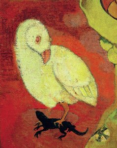 Suurin osa hiuksista (yksityiskohta) tekijältä Paul Gauguin