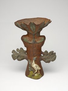 Maljakko eksoottisen kasvin muodossa, 1886-87 tekijältä Paul Gauguin