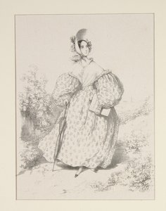 Maaseudulla. Huillet 1835. Jaconas-kangasmekko, ... tekijältä Paul Gavarni