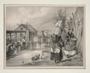 PESUKSET. tekijältä Paul Gavarni