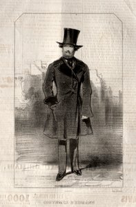 Ihmisen puvut, 1843. tekijältä Paul Gavarni