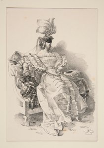 DUCHESSE. tekijältä Paul Gavarni
