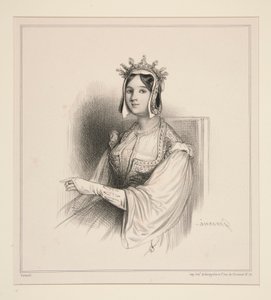 DUCHESS VUONNA 1400 tekijältä Paul Gavarni