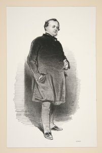 Henry Monnier tekijältä Paul Gavarni