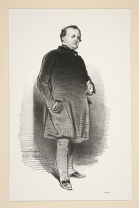 Henri Monnier tekijältä Paul Gavarni