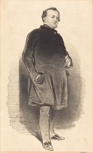 Henry Monnier tekijältä Paul Gavarni