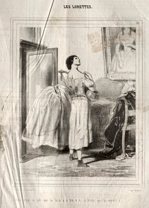 The Lorettes, 1842. tekijältä Paul Gavarni
