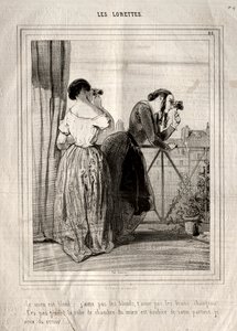 The Lorettes, 1842. tekijältä Paul Gavarni