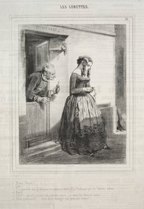 The Lorettes, 1842. tekijältä Paul Gavarni