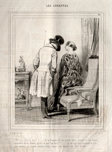 The Lorettes, 1842. tekijältä Paul Gavarni
