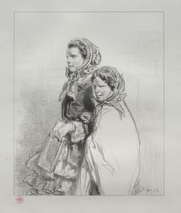 Par-ci, par-lá: Tyttäreni on laulanut, 1854-1856. tekijältä Paul Gavarni