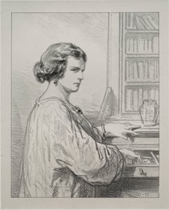 Par-ci, par-lá: Buduaari-avain avaa monia salaisuuksia, 1854-1856. tekijältä Paul Gavarni