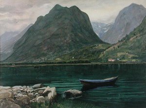 Norjan maisema tekijältä Paul Gerhard Rosen