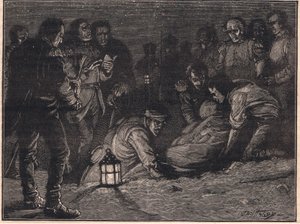 Sir John Mooren hautaus 1809 jKr tekijältä Paul Hardy