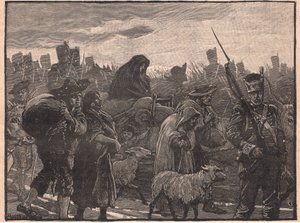 Wellingtonit vetäytyvät Coimbrasta 1810 jKr tekijältä Paul Hardy