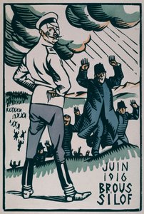 Brusilovin hyökkäys kesäkuussa 1916 tekijältä Paul Hermann