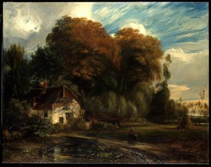 Talonmiesmökki Compiegnen metsässä, 1826