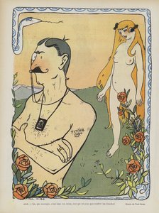 Kuvitus "Le Rire" -lehdelle
