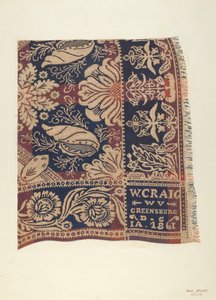Jacquard-peitto tekijältä Paul Kelly