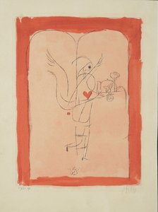 Nero tarjoilee pienen aamiaisen, 1920. tekijältä Paul Klee