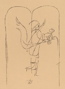 Nero tarjoilee pienen aamiaisen Nero tarjoilee pienen aamiaisen, 1920. tekijältä Paul Klee